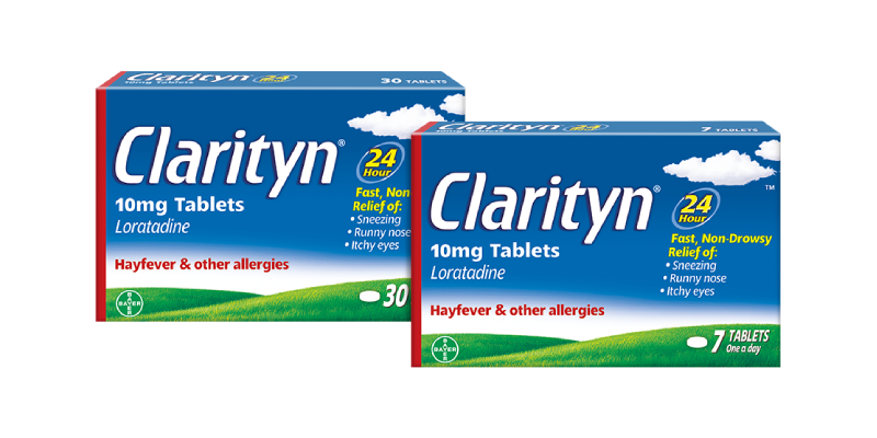 clarityn 30 and 7 tablets header
